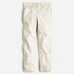 J. Crew High Rise Cream Jeans